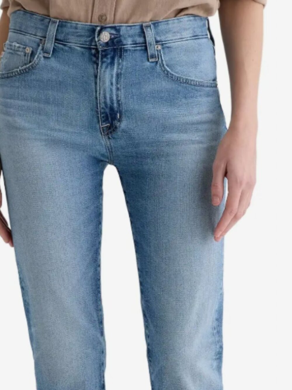 AG Jeans Ex-Boyfriend Mid-Rise Slouchy Slim